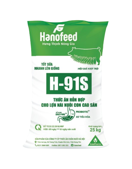Thức ăn hỗn hợp cho lợn nái nuôi con cao sản