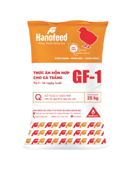 Thức ăn hỗn hợp cho gà trắng từ 1 - 14 ngày tuổi